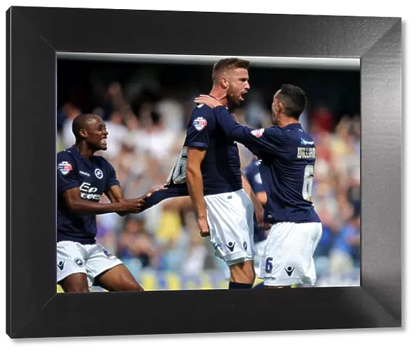 Millwall's Beevers Scores Opener in Championship Clash vs Leeds United at The New Den