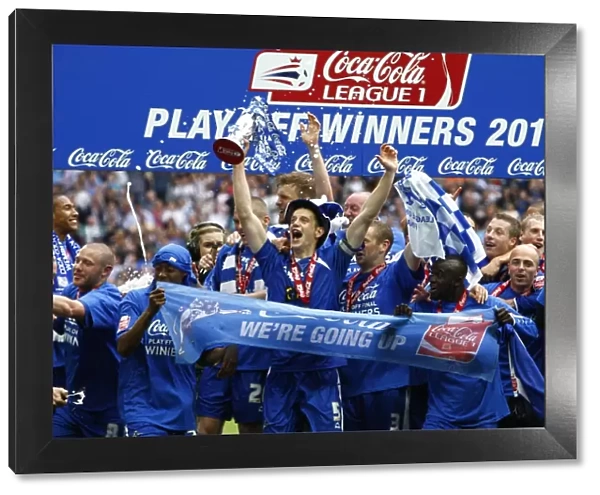 Millwall's Triumph: The Celebration at Wembley - Millwall FC Wins Coca-Cola Football League One Play Off Final Against Swindon Town