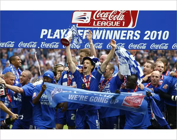 Millwall's Triumph: The Celebration at Wembley - Millwall FC Wins Coca-Cola Football League One Play Off Final Against Swindon Town