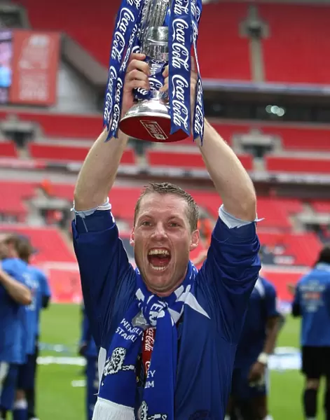 The Glory of Millwall: Neil Harris's Triumphant Wembley Victory with the League One Play-Off Trophy