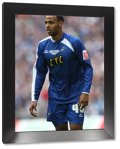 Dramatic Play-Off Final Clash: Millwall vs Swindon Town at Wembley Stadium - Liam Trotter in Action (Millwall Football Club, Football League One)