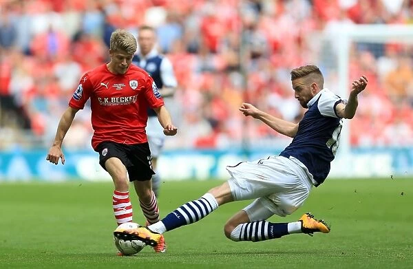 Intense Rivalry at Wembley: Barnsley vs. Millwall in the Sky Bet League One Play-Off Final Showdown