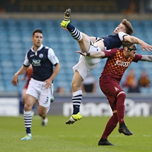 Sky Bet League One Photographic Print Collection: Sky Bet League One Play-Off - Millwall v Bradford City - Semi Final - Second Leg - The Den