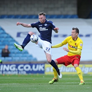 Sky Bet Championship Photographic Print Collection: Sky Bet Championship - Millwall v Watford - The New Den