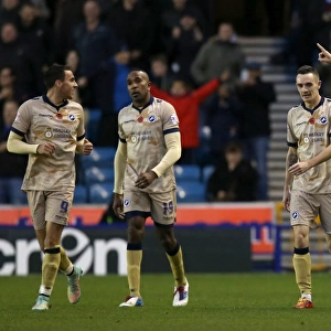 Sky Bet Championship Jigsaw Puzzle Collection: Sky Bet Championship - Millwall v Brentford - The Den