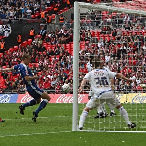 Millwall v Swindon League One Play-off Final Photographic Print Collection: Match Action