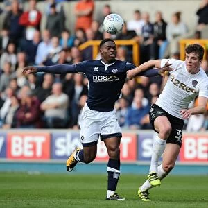 Sky Bet Championship Photographic Print Collection: Sky Bet Championship - Millwall v Leeds United - The Den