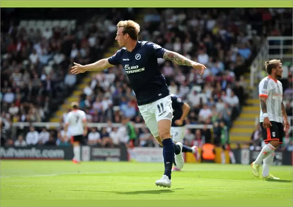 Millwall's Martyn Woolford Scores Opening Goal Against Fulham in Sky Bet Championship Match