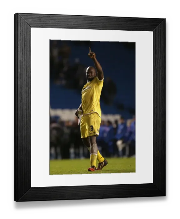 Framed Print : Sky Bet Championship Showdown: A Battle of the Titans - Danny Shittu vs Brighton & Hove Albion at AMEX Stadium Framed Print : Sky Bet Championship Showdown: A Battle of the Titans - Danny Shittu vs Brighton & Hove Albion at AMEX Stadium