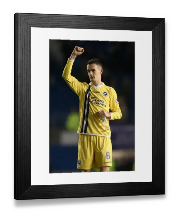 Framed Print : Shaun Williams of Millwall Faces Off Against Brighton & Hove Albion at AMEX Stadium (Sky Bet Championship) Framed Print : Shaun Williams of Millwall Faces Off Against Brighton & Hove Albion at AMEX Stadium (Sky Bet Championship)