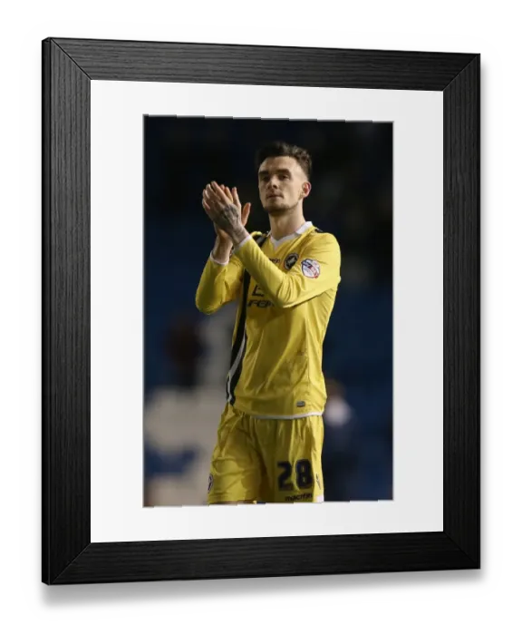 Framed Print : Scott Malone in Action for Millwall against Brighton & Hove Albion in Sky Bet Championship at AMEX Stadium Framed Print : Scott Malone in Action for Millwall against Brighton & Hove Albion in Sky Bet Championship at AMEX Stadium