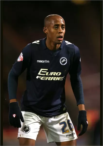 Nadjim Abdou of Millwall in FA Cup Third Round Replay Action at Bradford City's Valley Parade