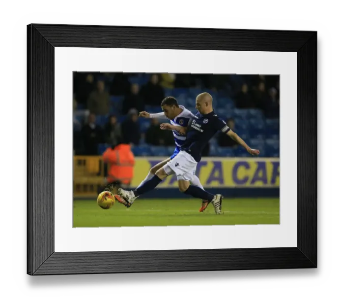 Framed Print : Millwall vs. Reading: Intense Battle Between Alan Dunne and Hal Robson-Kanu at The Den (Sky Bet Championship) Framed Print : Millwall vs. Reading: Intense Battle Between Alan Dunne and Hal Robson-Kanu at The Den (Sky Bet Championship)
