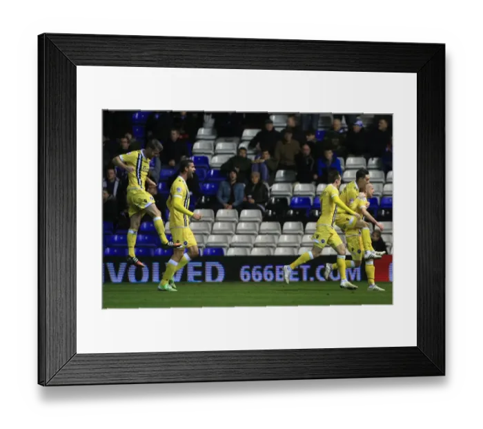 Framed Print : Millwall's Alan Dunne Scores Thrilling Opener Against Birmingham City in Sky Bet League Championship