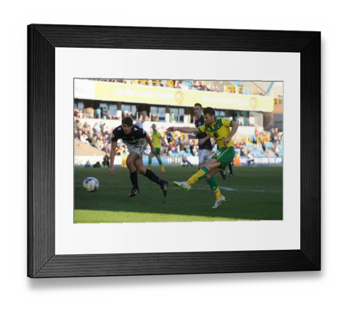 Framed Print : Millwall vs Norwich City: Wes Hoolahan Scores Hat-trick at The Den (Sky Bet Championship) Framed Print : Millwall vs Norwich City: Wes Hoolahan Scores Hat-trick at The Den (Sky Bet Championship)