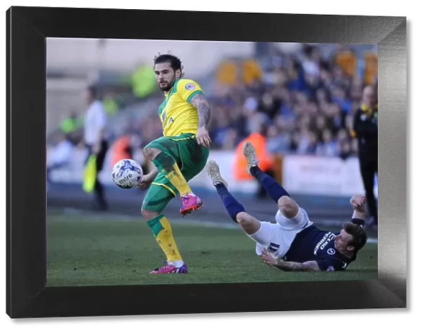 Battle at The Den: Intense Rivalry - Millwall vs. Norwich City in Sky Bet Championship