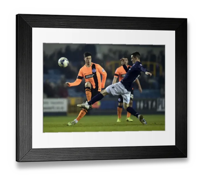 Framed Print : Battle for Supremacy: Millwall vs. Brighton and Hove Albion in Sky Bet Championship Framed Print : Battle for Supremacy: Millwall vs. Brighton and Hove Albion in Sky Bet Championship