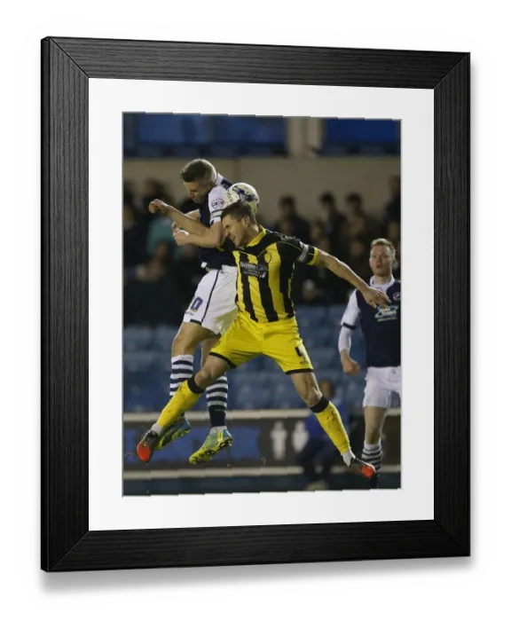 Framed Print : Battle for Supremacy: Morison vs Mousinho in Sky Bet League One Clash between Bradford City and Millwall (2015-16) Framed Print : Battle for Supremacy: Morison vs Mousinho in Sky Bet League One Clash between Bradford City and Millwall (2015-16)