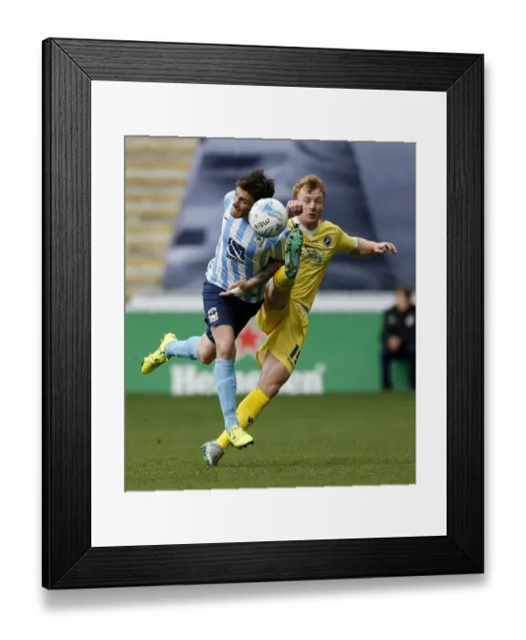 Framed Print : Clash at the Ricoh: Coventry City vs. Millwall - League One Rivalry
