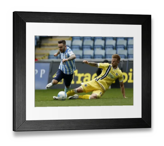 Framed Print : Clash at the Ricoh: Coventry City vs. Millwall - Sky Bet League One Rivalry Framed Print : Clash at the Ricoh: Coventry City vs. Millwall - Sky Bet League One Rivalry