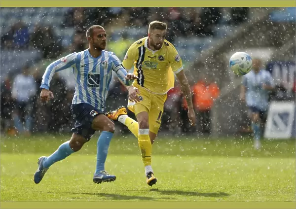 Intense Clash: Marcus Tudgay vs. Mark Beevers - Coventry City vs. Millwall (Sky Bet League One)