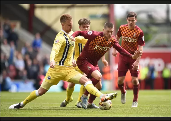 Webster vs Proctor: Intense Rivalry in Millwall vs Bradford City Play-Off Clash