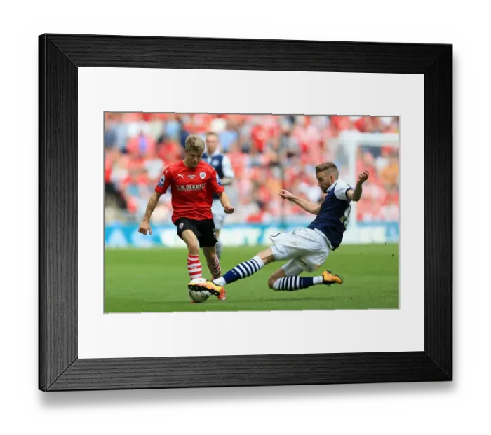 Framed Print : Intense Rivalry at Wembley: Barnsley vs. Millwall in the Sky Bet League One Play-Off Final Showdown Framed Print : Intense Rivalry at Wembley: Barnsley vs. Millwall in the Sky Bet League One Play-Off Final Showdown