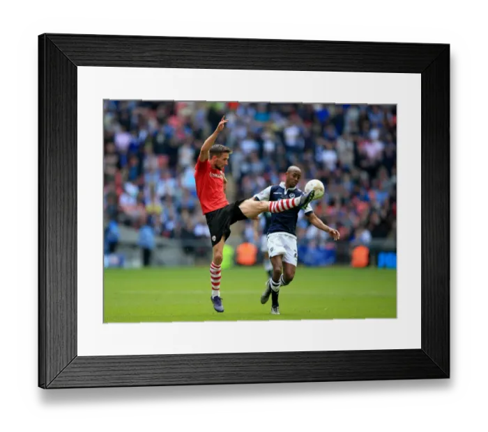 Framed Print : Intense Rivalry: Hourihane vs. Abdou Battle at Wembley - Millwall vs. Barnsley Play-Off Final, Sky Bet League One Framed Print : Intense Rivalry: Hourihane vs. Abdou Battle at Wembley - Millwall vs. Barnsley Play-Off Final, Sky Bet League One