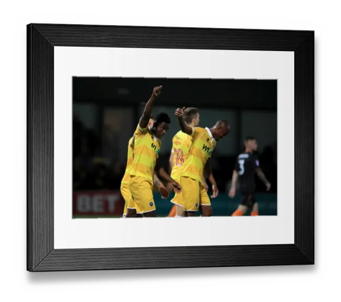 Framed Print : EFL Cup - Barnet v Millwall - First Round - The Hive Framed Print : EFL Cup - Barnet v Millwall - First Round - The Hive