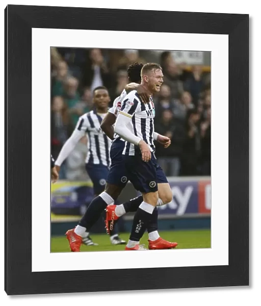 Aiden O'Brien's Goal Celebration: Millwall Takes the Lead against Bristol Rovers in Sky Bet League One
