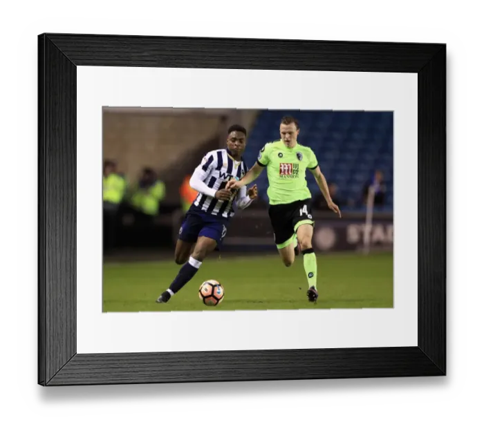 Framed Print : Emirates FA Cup - Third Round - Millwall v AFC Bournemouth - The Den Framed Print : Emirates FA Cup - Third Round - Millwall v AFC Bournemouth - The Den