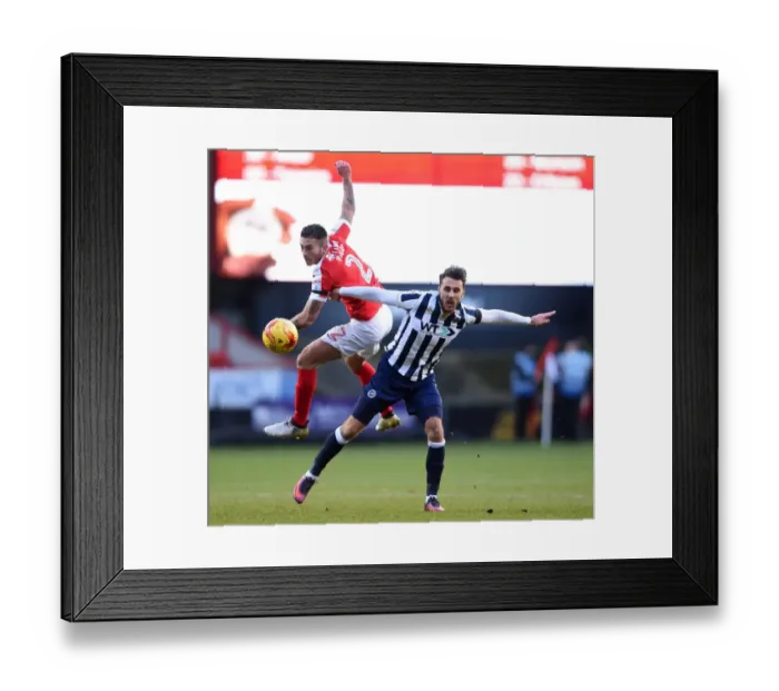 Framed Print : Sky Bet League One - Charlton Athletic v Millwall - The Valley