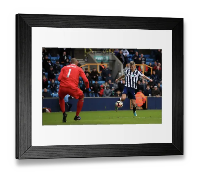 Framed Print : Emirates FA Cup - Fourth Round - Millwall v Watford - The Den