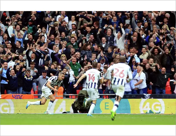 Steve Morison's Goal: Millwall's First in Sky Bet League One Play-Off Final vs. Bradford City at Wembley Stadium
