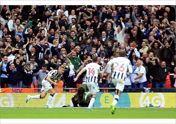 Steve Morison's Goal: Millwall's First in Sky Bet League One Play-Off Final vs. Bradford City at Wembley Stadium