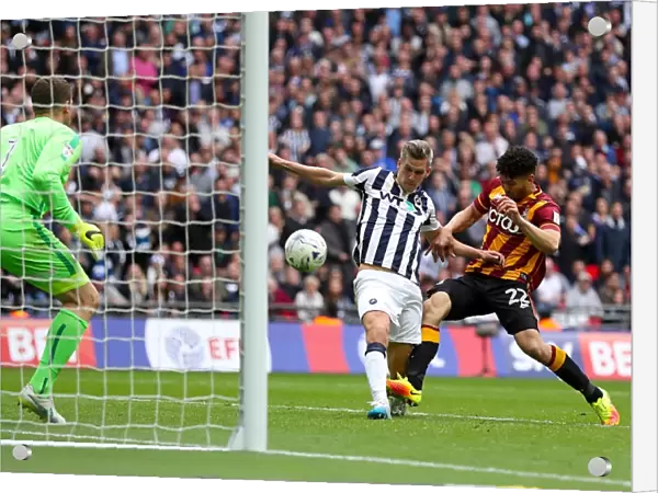 Steve Morison Scores First Goal for Millwall in Sky Bet League One Play-Off Final at Wembley Stadium