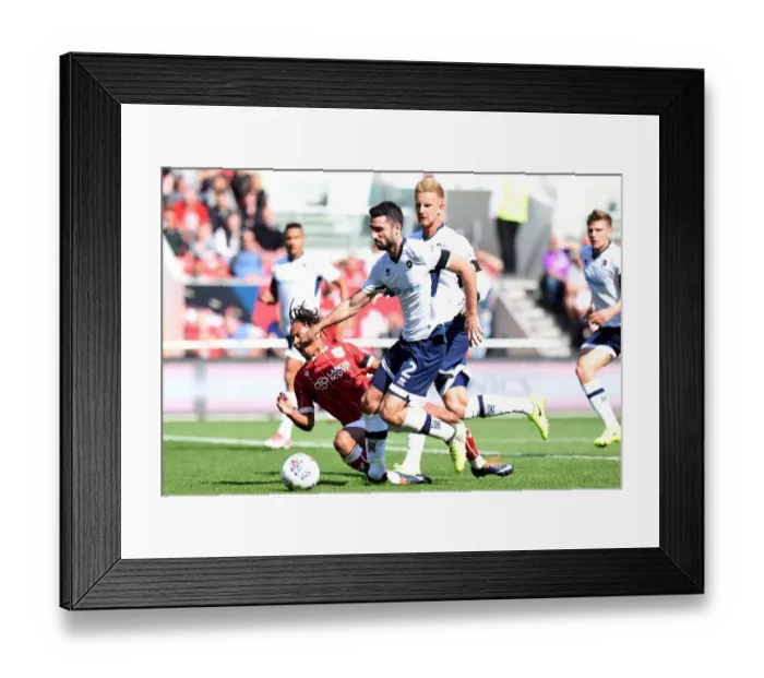 Framed Print : Intense Rivalry: Bobby Reid vs. Conor McLaughlin - The Battle for Ball Supremacy in Bristol City vs. Millwall Framed Print : Intense Rivalry: Bobby Reid vs. Conor McLaughlin - The Battle for Ball Supremacy in Bristol City vs. Millwall