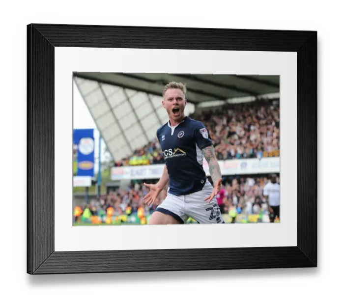 Framed Print : Aiden O'Brien Scores First Goal: Millwall's Triumph over Leeds United in Sky Bet Championship Framed Print : Aiden O'Brien Scores First Goal: Millwall's Triumph over Leeds United in Sky Bet Championship