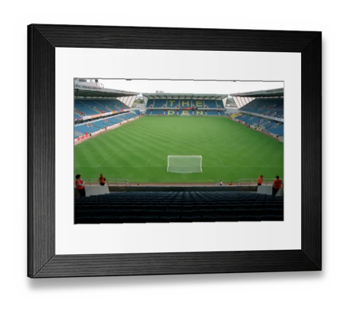 Framed Print : The New Den: Millwall Football Club's Home Ground Framed Print : The New Den: Millwall Football Club's Home Ground
