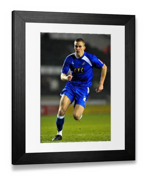 Framed Print : Steve Morison's Determined Moment: Millwall vs. Derby County - FA Cup Third Round Replay at Pride Park Framed Print : Steve Morison's Determined Moment: Millwall vs. Derby County - FA Cup Third Round Replay at Pride Park