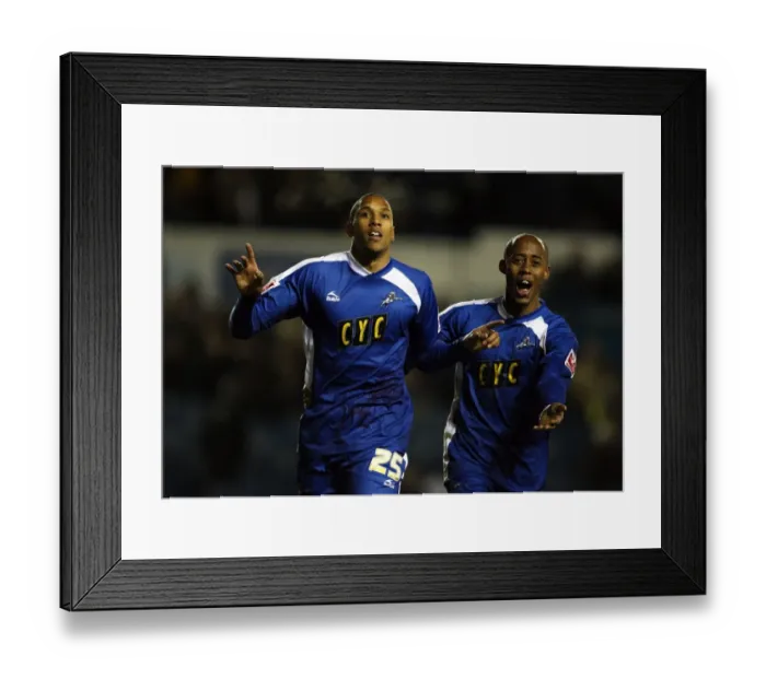 Framed Print : Leeds United vs Millwall: Sean Batt's Thrilling Goal Celebration at Elland Road, Football League One