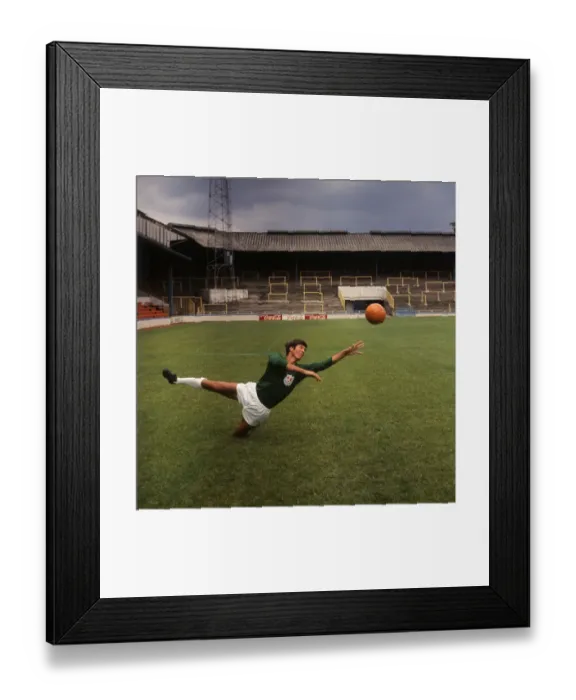 Framed Print : Millwall FC Goalkeeper Brian King at July 1969 Photocall - Football League Division Two Framed Print : Millwall FC Goalkeeper Brian King at July 1969 Photocall - Football League Division Two