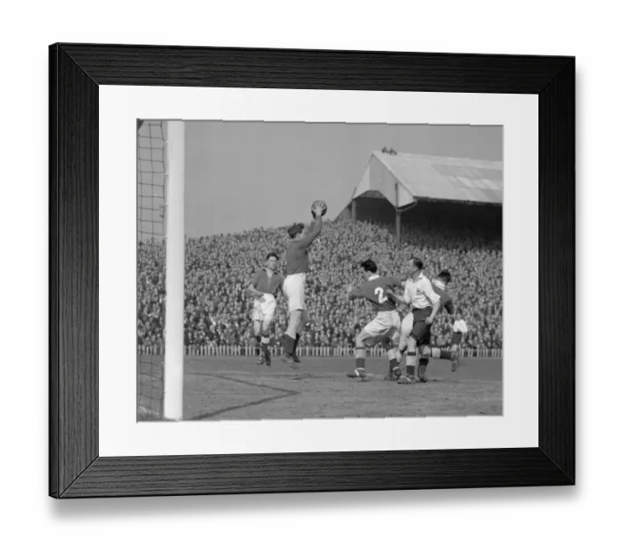 Framed Print : Millwall vs. Tottenham Hotspur: Dramatic Save by Millwall Goalkeeper Malcolm Finlayson in League Division Two Framed Print : Millwall vs. Tottenham Hotspur: Dramatic Save by Millwall Goalkeeper Malcolm Finlayson in League Division Two