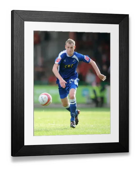 Framed Print : Swindon Town vs Millwall in Football League One: Intense Moment at County Ground with Marc Laird, Millwall Framed Print : Swindon Town vs Millwall in Football League One: Intense Moment at County Ground with Marc Laird, Millwall