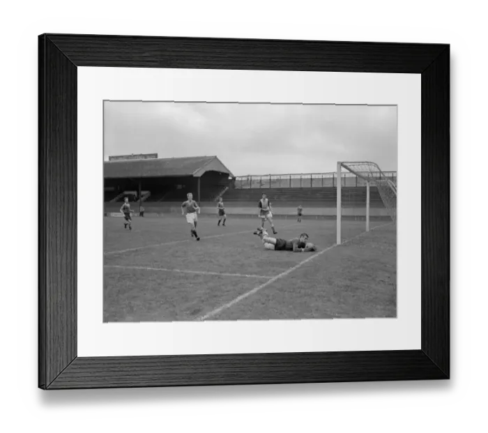 Framed Print : Soccer - League Division Four - Millwall Trial Match - The Den