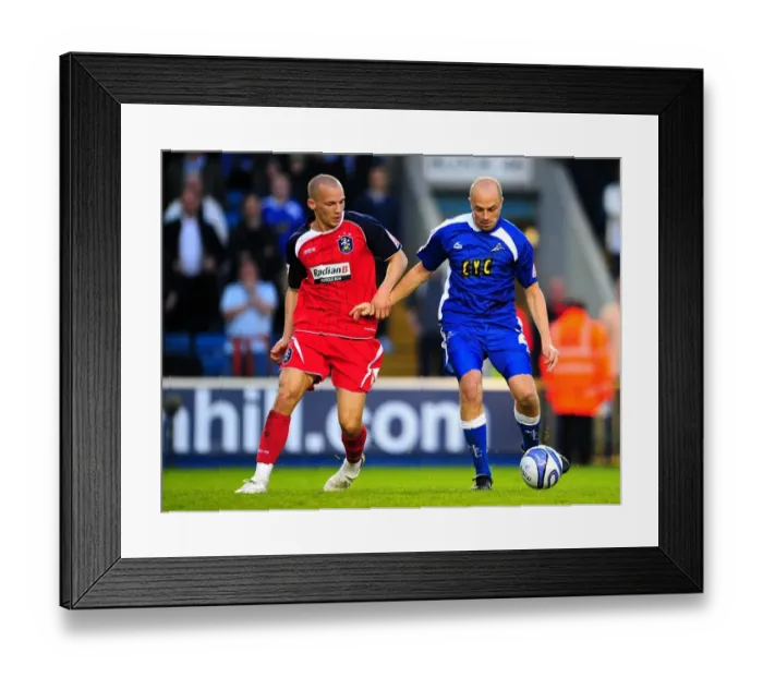Framed Print : Battle for Supremacy: Milwall vs. Huddersfield Town - Coca-Cola Football League One Play Off Semi Final - The New Den Framed Print : Battle for Supremacy: Milwall vs. Huddersfield Town - Coca-Cola Football League One Play Off Semi Final - The New Den