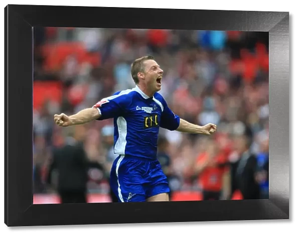 The Glory of Millwall: Neil Harris's Triumphant Celebration at Wembley after Securing Promotion to League One