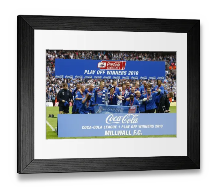 Framed Print : Soccer - Coca-Cola Football League One - Play Off - Final - Millwall v Swindon Town - Wembley Stadium Framed Print : Soccer - Coca-Cola Football League One - Play Off - Final - Millwall v Swindon Town - Wembley Stadium