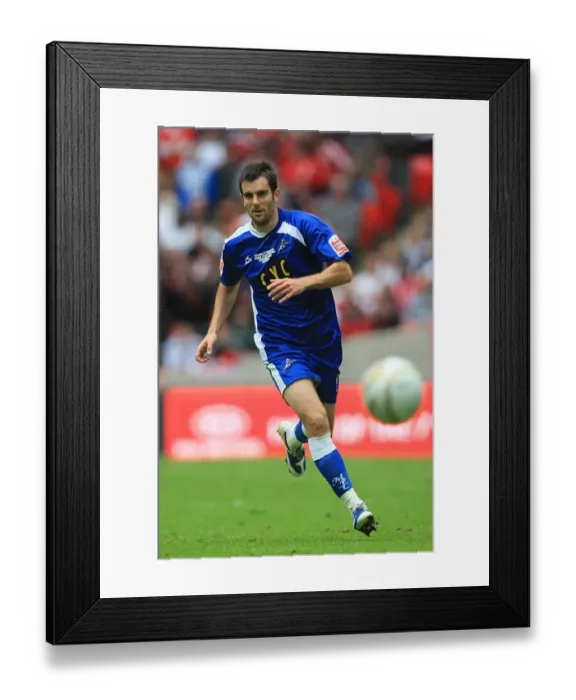 Framed Print : Millwall vs Swindon Town: Football League One Play-Off Final at Wembley Stadium - Intense Moment with Millwall's Danny Schofield Framed Print : Millwall vs Swindon Town: Football League One Play-Off Final at Wembley Stadium - Intense Moment with Millwall's Danny Schofield