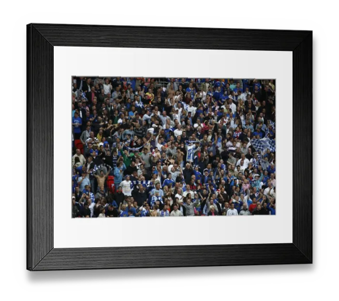 Framed Print : Millwall vs Swindon Town: The Fans Epic Battle in Football League One Play-Off Final at Wembley Stadium Framed Print : Millwall vs Swindon Town: The Fans Epic Battle in Football League One Play-Off Final at Wembley Stadium